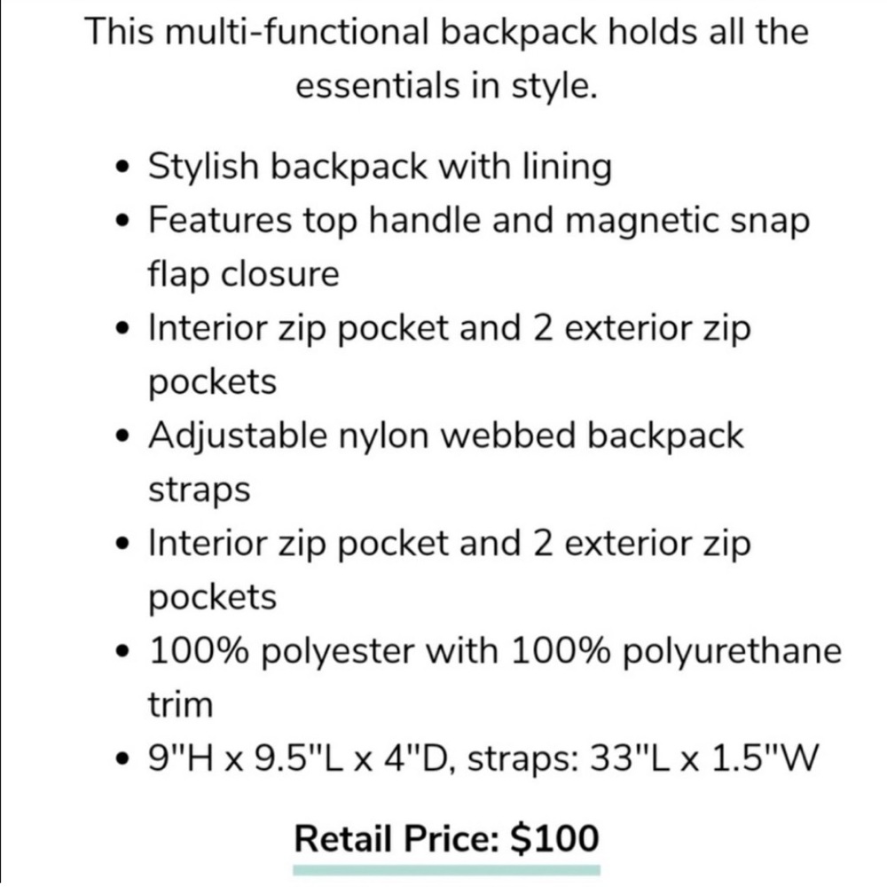 Botkier Trigger Mini Nylon Backpack - image 4
